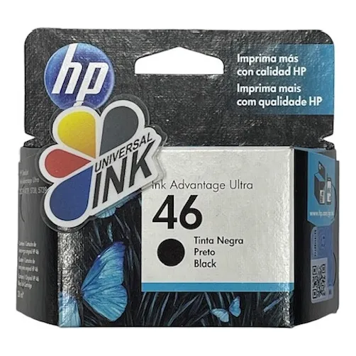 Cartucho Hp 46 Negro