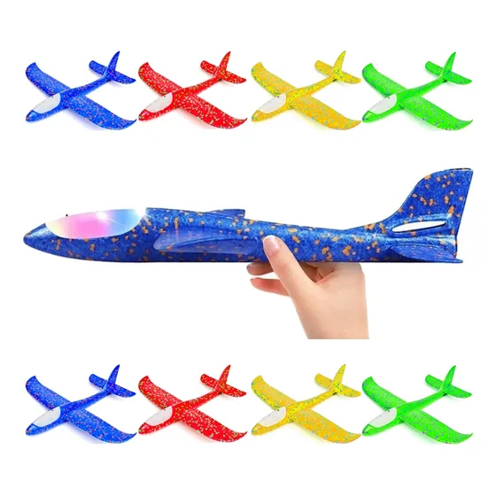 20 Super Avião Planador Isopor 50cm Atacado Revenda Festa