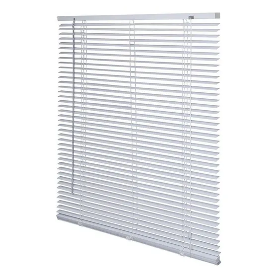 Cortinas Venecianas De Pvc - 80 X 120 - Color Blanco