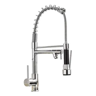 Torneira Cozinha Gourmet Monocomando Prata Brilho Metal Inox Torneira Cozinha Gourmet Monocomando Prata Brilho Metal Inox