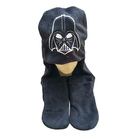 Kit Inverno Infantil Personagens: Touca / Gorro + Luvas