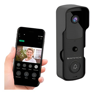 Videoportero Interfon Wifi Pila App Notif Celular Alexa 2mp Videoportero Interfon Wifi Pila App Notif Celular Alexa 2mp