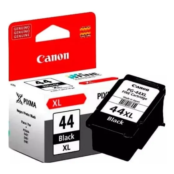 Cartucho De Tinta Canon Pg-44xl Color Negro De 15 Ml
