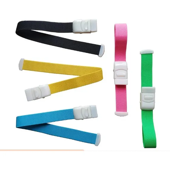 Torniquete De Enfermería En Colores Con Broche Quita Fácil