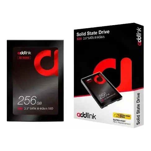 Disco Duro Sdd 256gb Addlink 2.5 Sata 3 (6gb/s)
