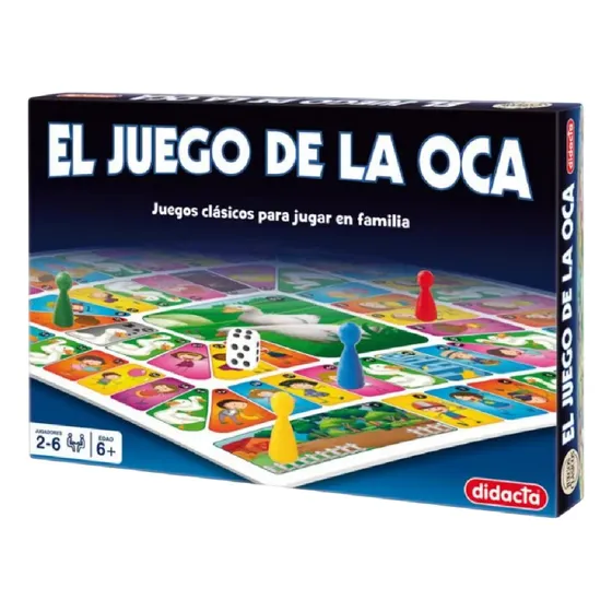 Juego Mesa El Juego De La Oca Didacta Para Jugar Familiar