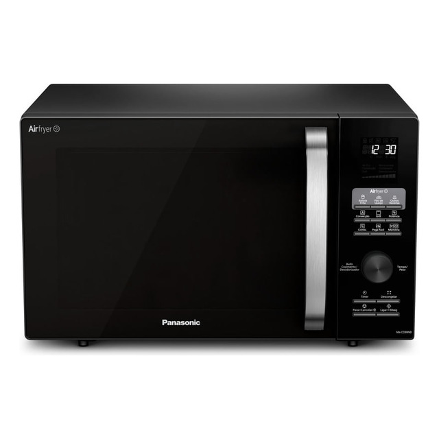 Microondas Panasonic 4 Em 1 Airfryer 30l Preto Nn-cd89nbruk Microondas Panasonic 4 Em 1 Airfryer 30l Preto Nn-cd89nbruk