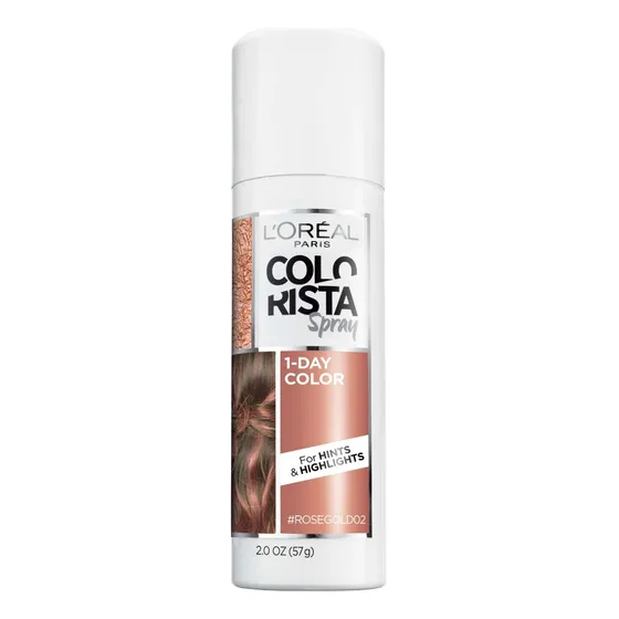 Loreal Spray Color Fantasia Rose Gold Tinte Temporal Lavable