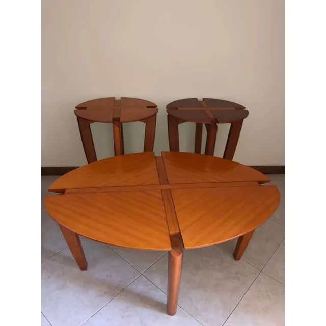 Mesa De Centro Y Laterales Para Sala Dé Madera 