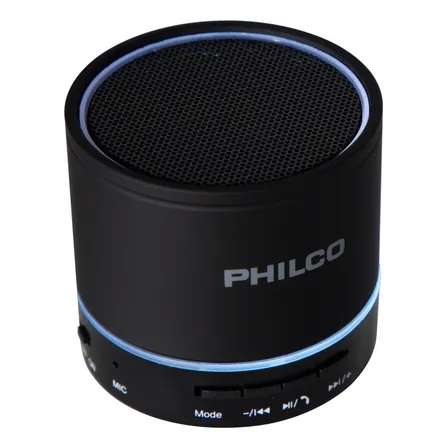 Parlante Portátil Bluetooth 3w P295 Negro, Philco Color Negro