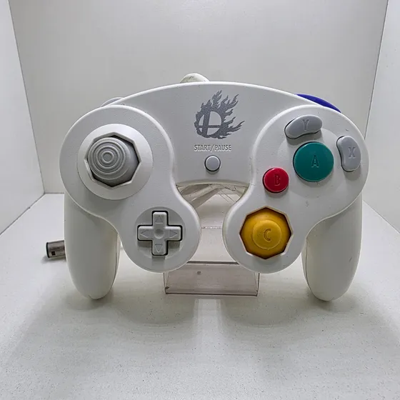 Controle Game Cube Smash Bros Branco Original