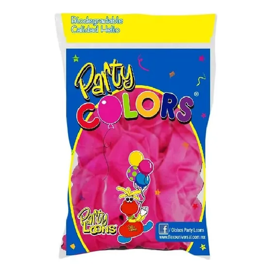 Globo Inflable #09 Estándar Fucsia Fdax10un 3091008bs