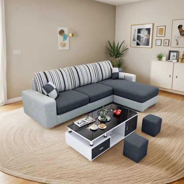 Juego De Sala Moderno Melrose Espacios Pequeños