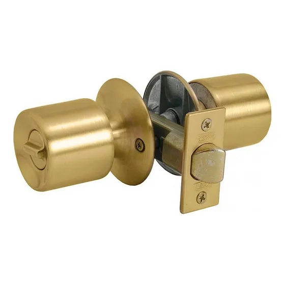 Cerradura De Pomo Scanavini, Dormitorio, Oficina 4040-bs Color Bronce