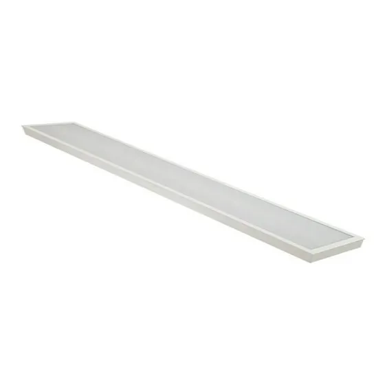 Kit 20 Luminária Plafon Embutir Para Gesso E Forro 15x120 Cm