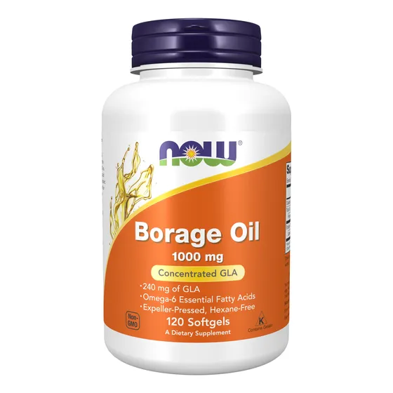 Aceite De Borraja Supplements Now Foods 1000 Mg Con 240 Mg G