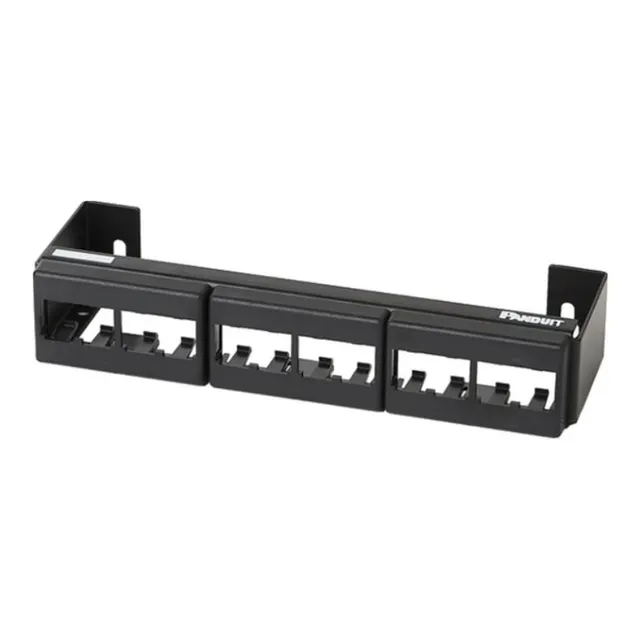 Panel De Parcheo Modular 12 Puertos 3 Placas Identificacion