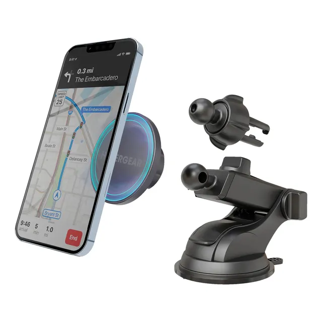 Base Soporte Para Carro Hypergear 3 En 1 Compatible Magsafe
