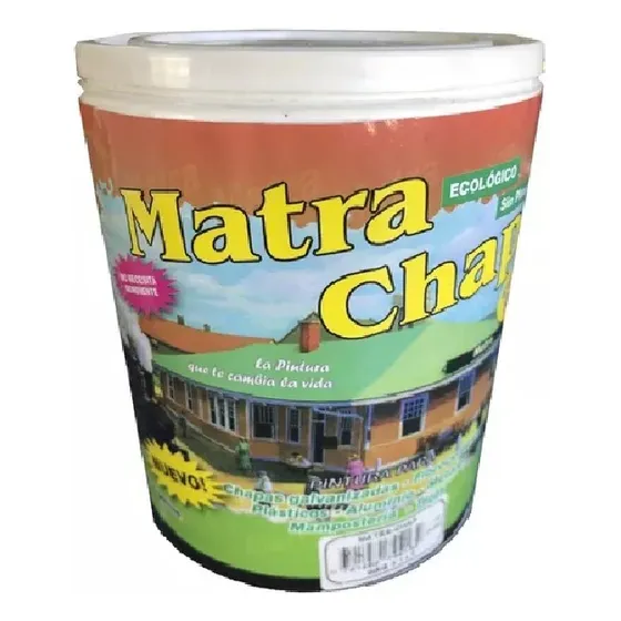 Matrachap Pintura Chapa Galvanizada Colores 1lt