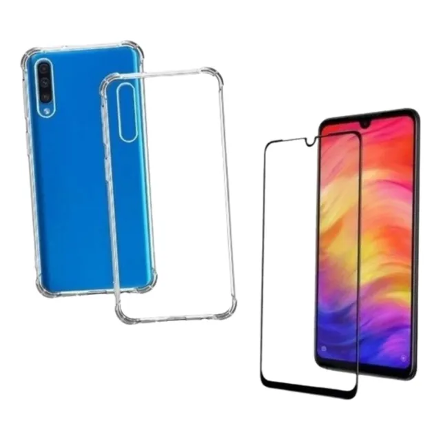 Capa Anti Impacto + Película 3d Compatível Samsung A30s A50