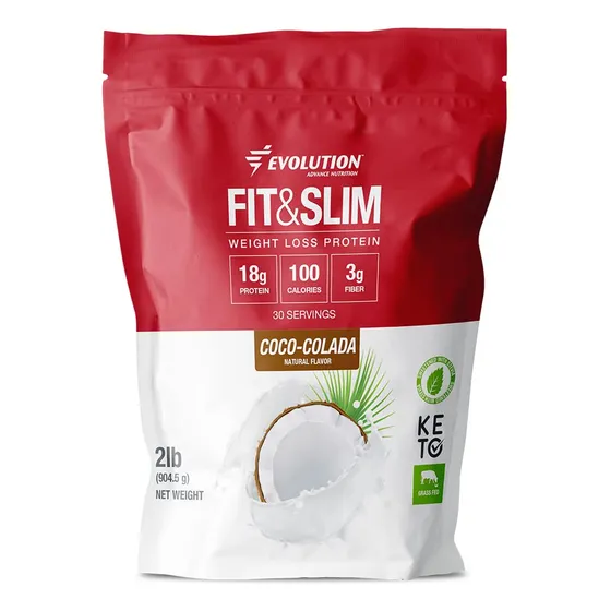 Proteína En Polvo Evolution Advance Fit & Slim, 1 Kg, Coco C