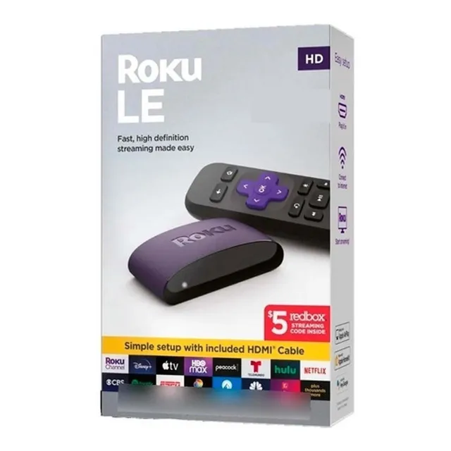 Roku Le 3930s4 Estándar Full Hd 32mb Negro Y Violeta