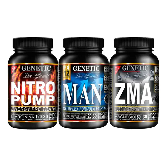 Anabol 3 Eleva Testo Libidosex Man Oxido Nitrico Zma Genetic