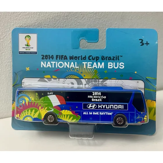 2014 Fifa Brasil Autobus De Italia Nuevo Hyundai Escala 1/87