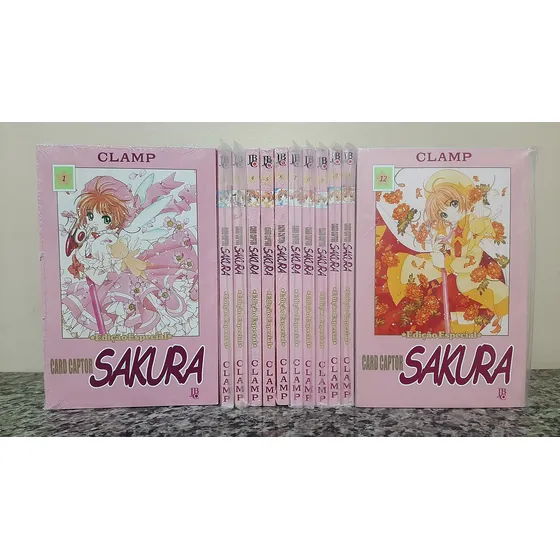 Mangás Sakura Card Captor Edição Especial Volumes 1 Ao 12 Coleção Completa