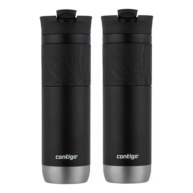 Termo Contigo 710ml Snapseal Byron Acero Inox 2 Piezas 20 Oz