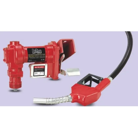 Electrobomba Trasvase Kit Nafta/diesel 60l/m 12v Bta 193011 Color Gris Frecuencia 50 Hz