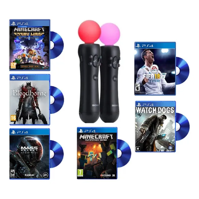 Kit Move Ps4 Súper Combo Imperdible - Promocionado -