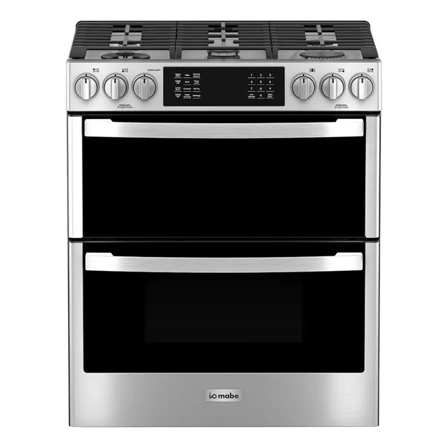 Estufa De Piso 76 Cm Inox Io Mabe Io950fs0 Color Inoxidable