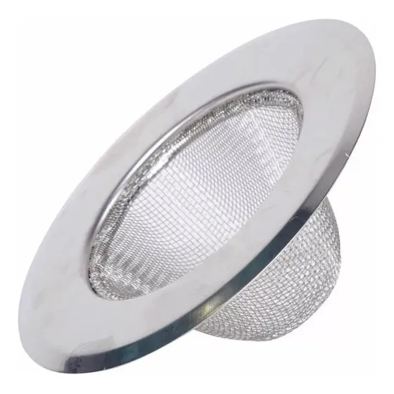 Colador De Fregadero Filtro Para Lavaplatos Rejilla Color Gris