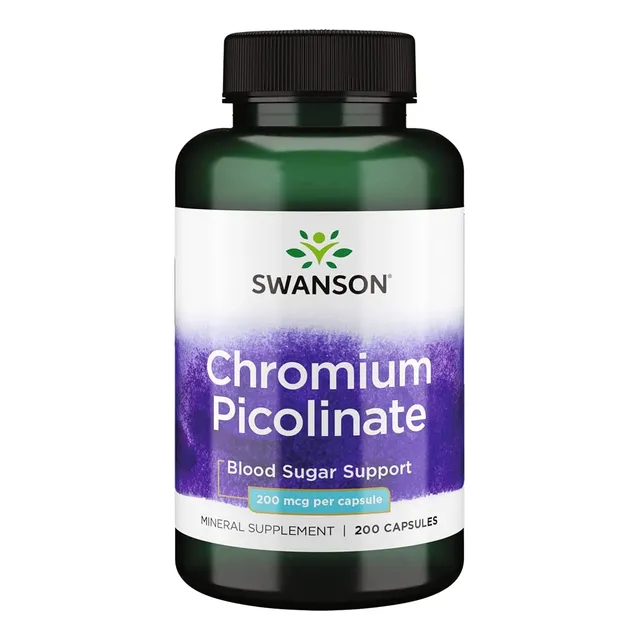 Cromo Picolinato 200mcg Chromium Picolinato  Pastillas
