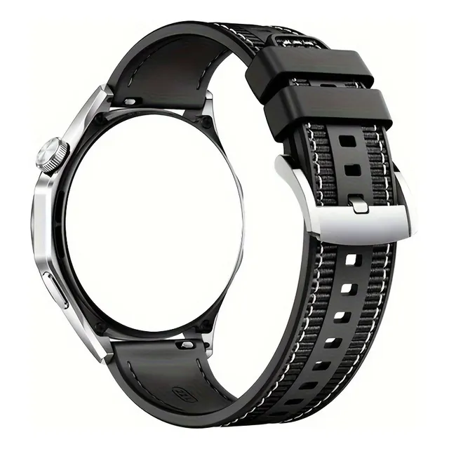 Correas 22mm De Silicona Tejido Samsung Galaxy Amazfit Gtr