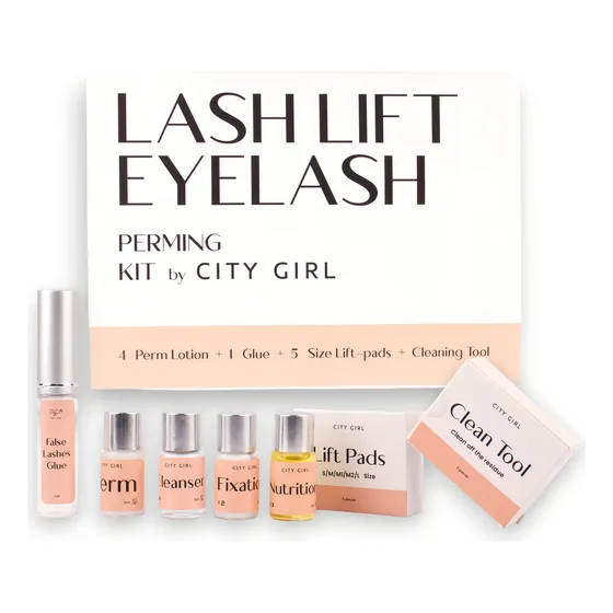 Kit Para Permanente Pestañas Lifting City Girls Anmat