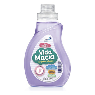 Lava Roupa De Criança Vida Macia Carinho & Proteção 500 Ml Lava Roupa De Criança Vida Macia Carinho & Proteção 500 Ml
