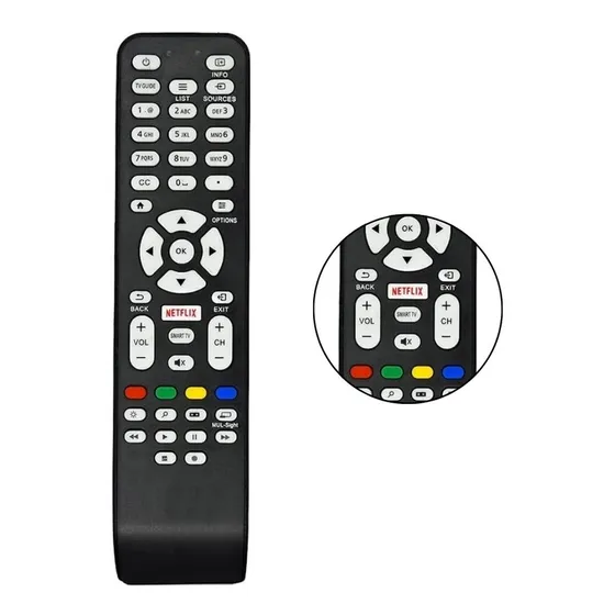 Controle Remoto Compatível Com Aoc Smart Tv