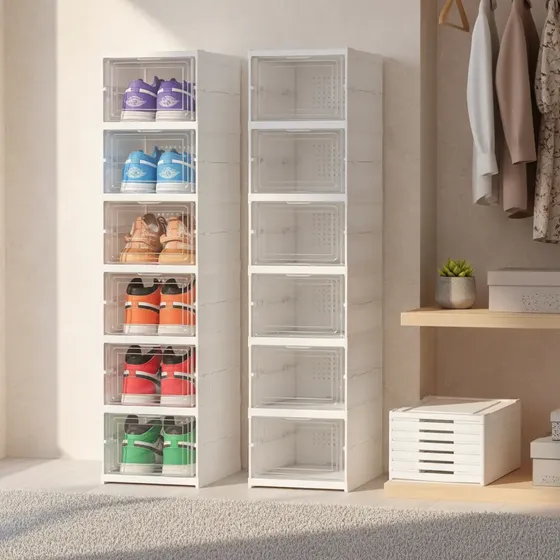 Zapatera Plegable De 6 Niveles Organizador De Almacenamiento | Cuotas sin interés