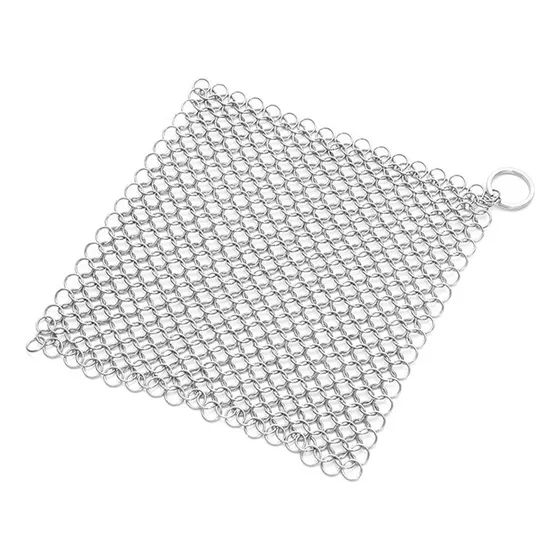 Fregadora De Acero Inoxidable Scrubber Chainmail De Hierro F