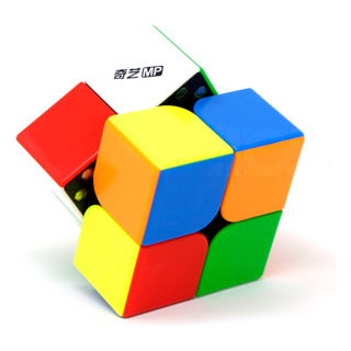Cubo Mágico Profissional 2x2x2 Qiyi Mp Magnético Stickerless Cubo Mágico Profissional 2x2x2 Qiyi Mp Magnético Stickerless