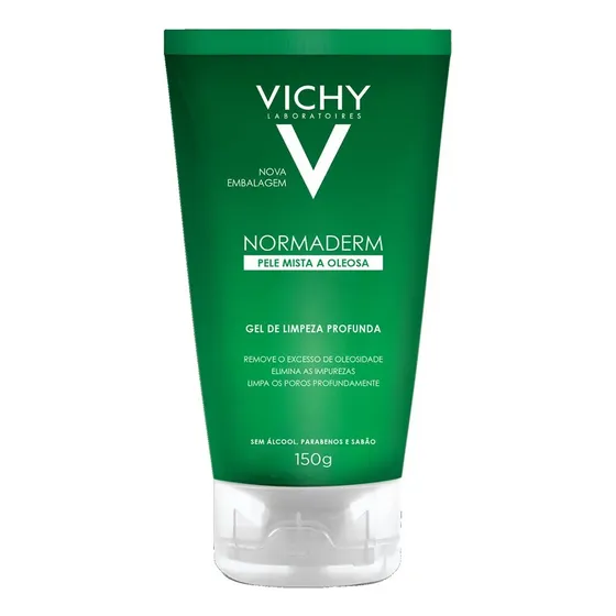 Gel De Limpeza Profunda Anti Oleosidade Normaderm 150g Vichy Todo Tipo De Pele Dia/noite