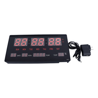 Relógio De Parede Digital Led Com Grande Luz De Fundo Com Fu Relógio De Parede Digital Led Com Grande Luz De Fundo Com Fu