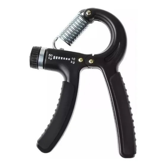 Hand grip GMP manopla resistencia ajustable H/60k-rehabilitación color negro