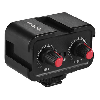 Adaptador Mezclador De Audio Para Micrófono De Doble Canal A Adaptador Mezclador De Audio Para Micrófono De Doble Canal A