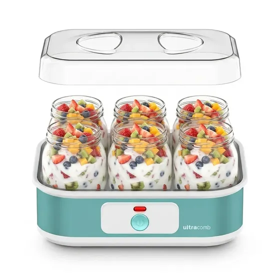 Yogurtera Ultracomb Yg-2706 6 Jarros Vidrio 1080 Ml 20 W