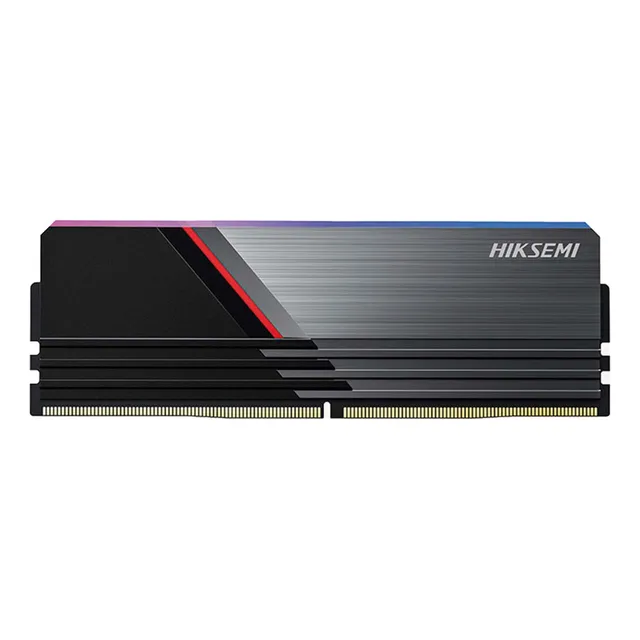 Hiksemi by Hikvision Módulo De Memoria Ram 16 Gb Ddr5 A 6400 Mhz Con Iluminación Rgb Para Equipo De Rack O Escritorio Udimm