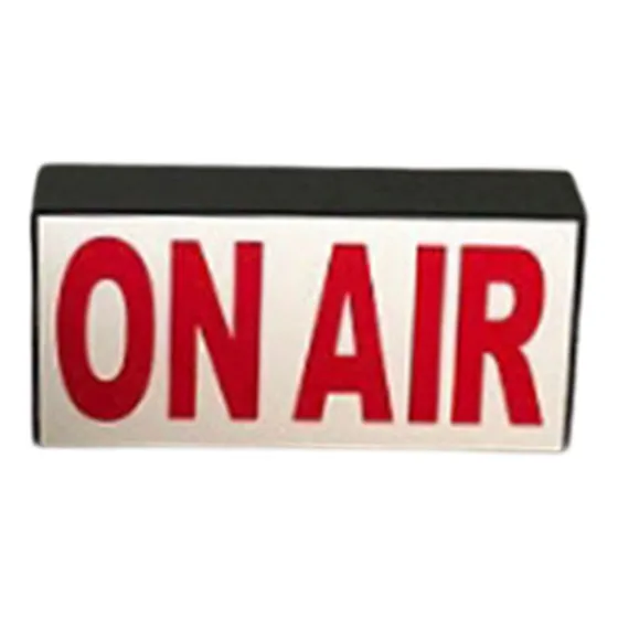 On The Air Light Up Sign Letrero De Estudio Iluminado Por