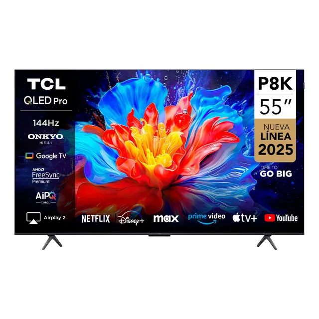Smart TV TCL 55 QLED 4K UHD 55P8K